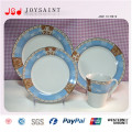 Handprinted Stoneware 16 PCS Dinner Sets 12PCS Dinner Set